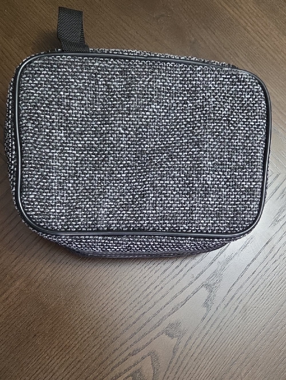 Jaguar Men's Woven Toiletry Bag - Black and Gray